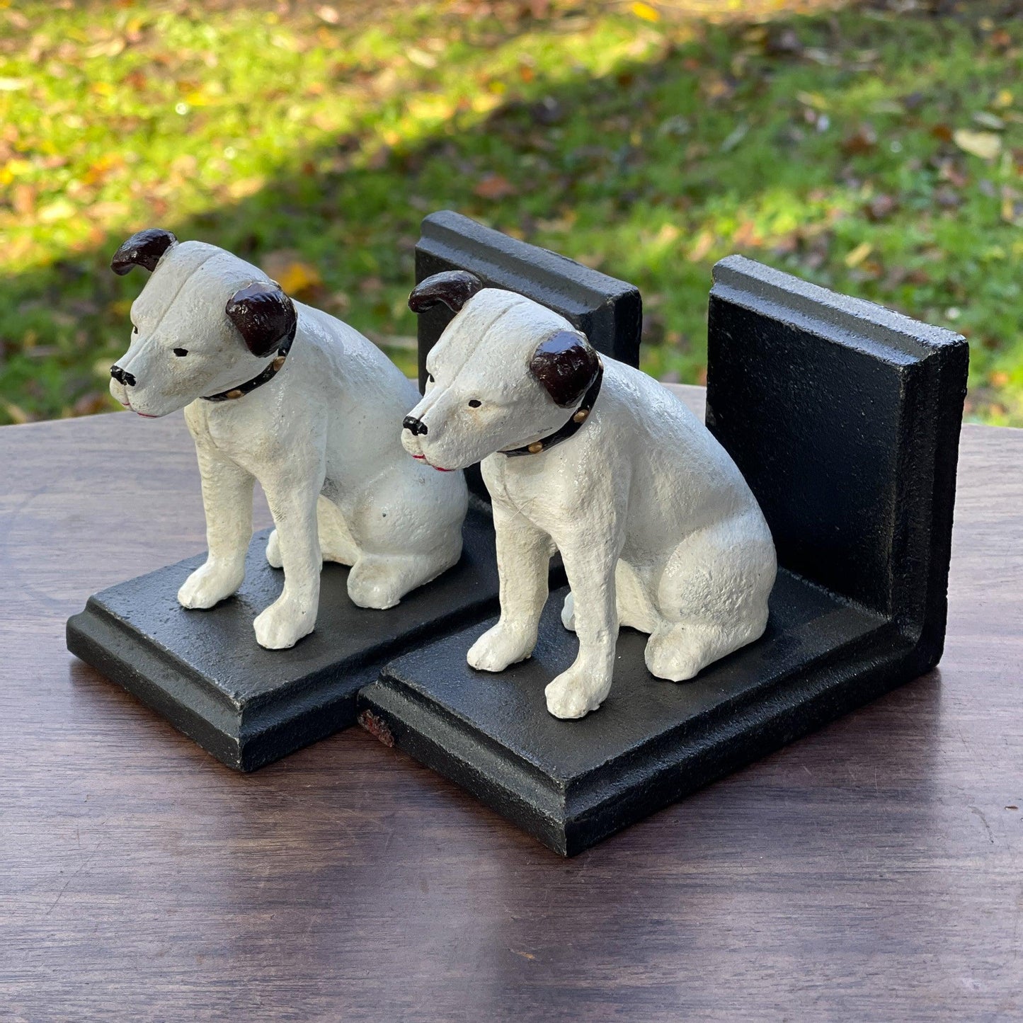 Gietijzeren boekensteunen Hond - Bamestra Curiosa