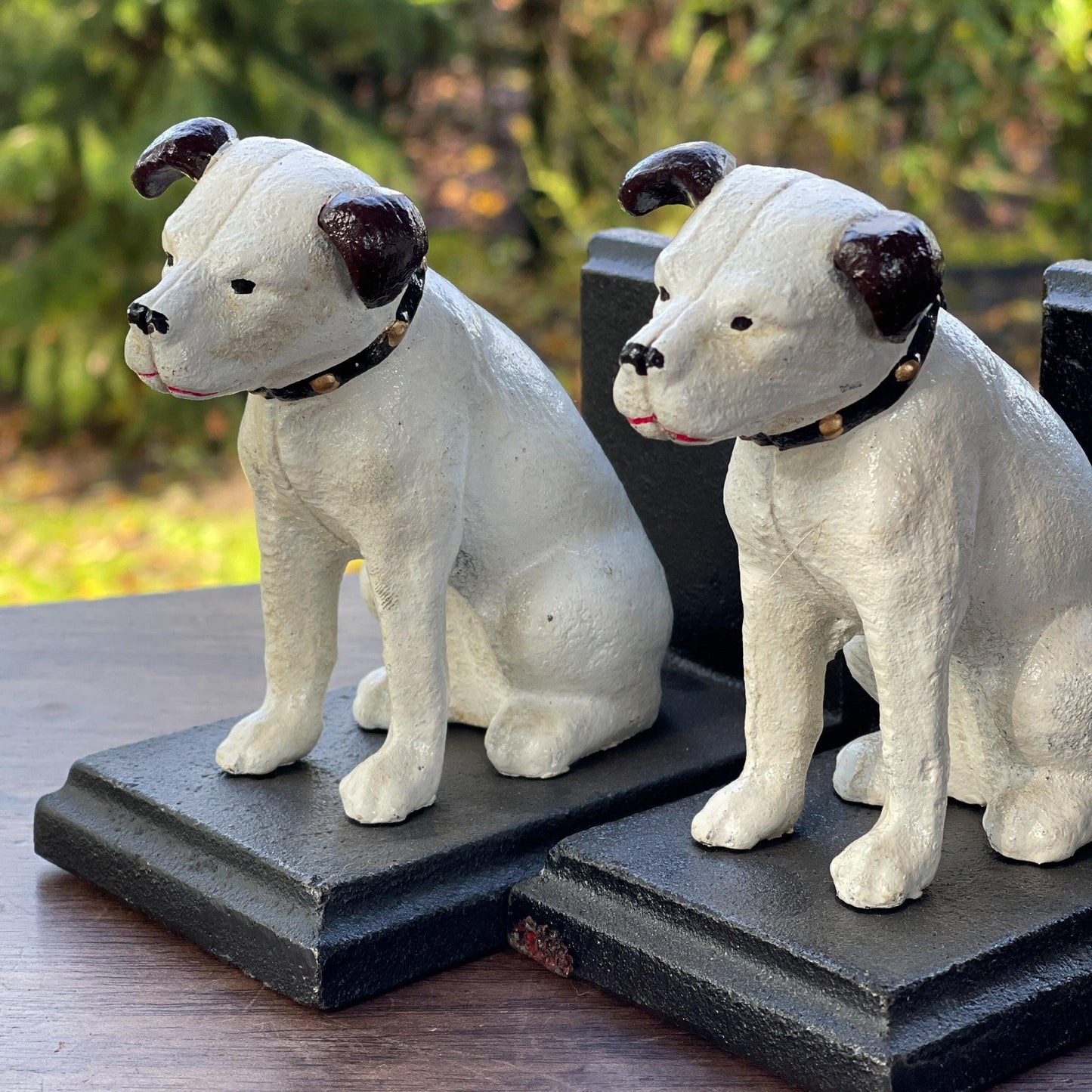 Gietijzeren boekensteunen Hond - Bamestra Curiosa