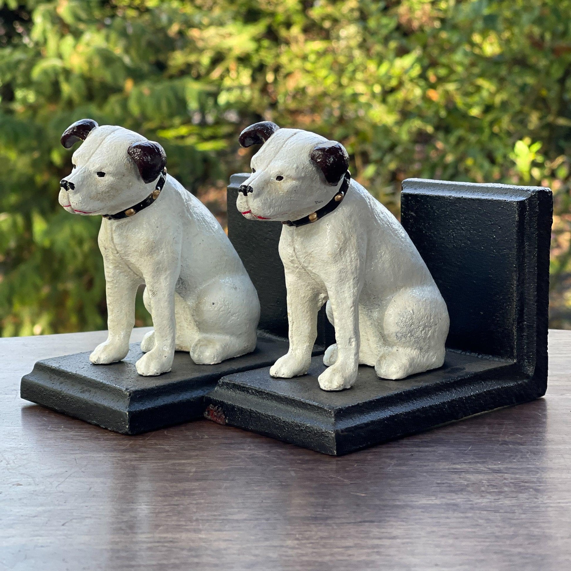 Gietijzeren boekensteunen Hond - Bamestra Curiosa