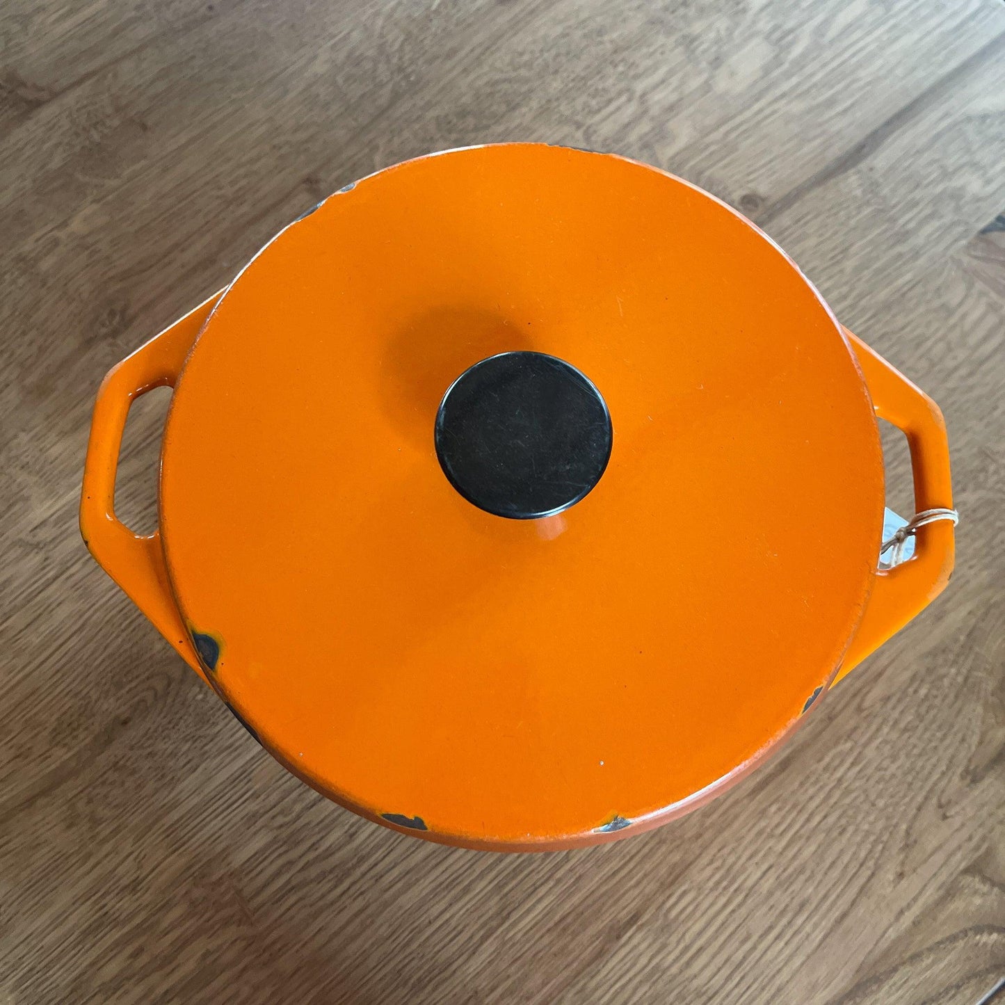 Gietijzeren Emalco braadpan met emaille deksel - Bamestra Curiosa