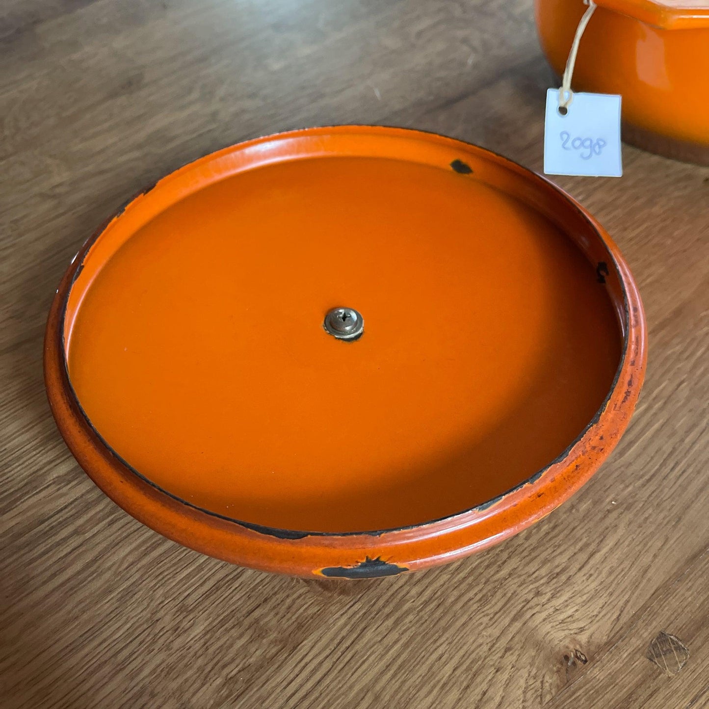 Gietijzeren Emalco braadpan met emaille deksel - Bamestra Curiosa