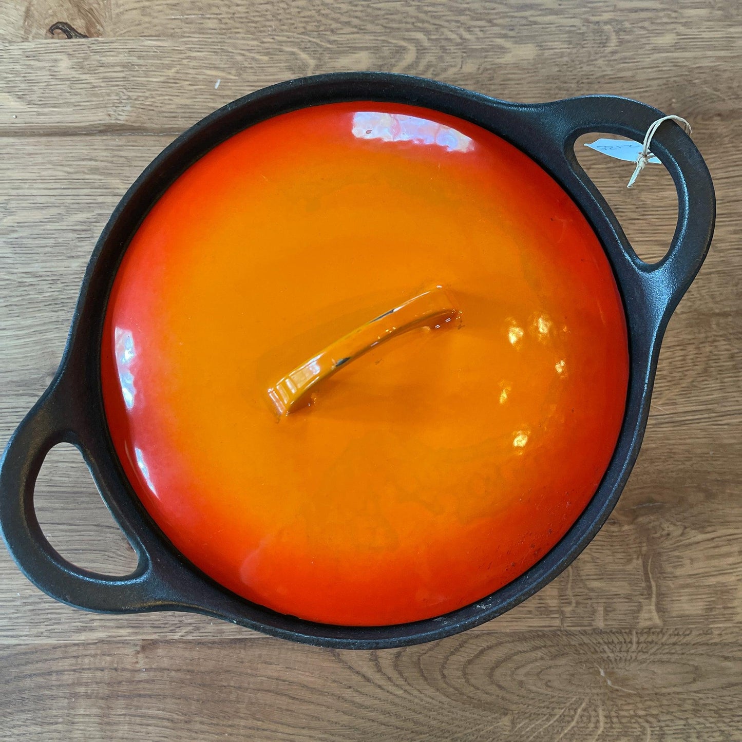 Gietijzeren geëmailleerde braadpan van Hackman - Bamestra Curiosa