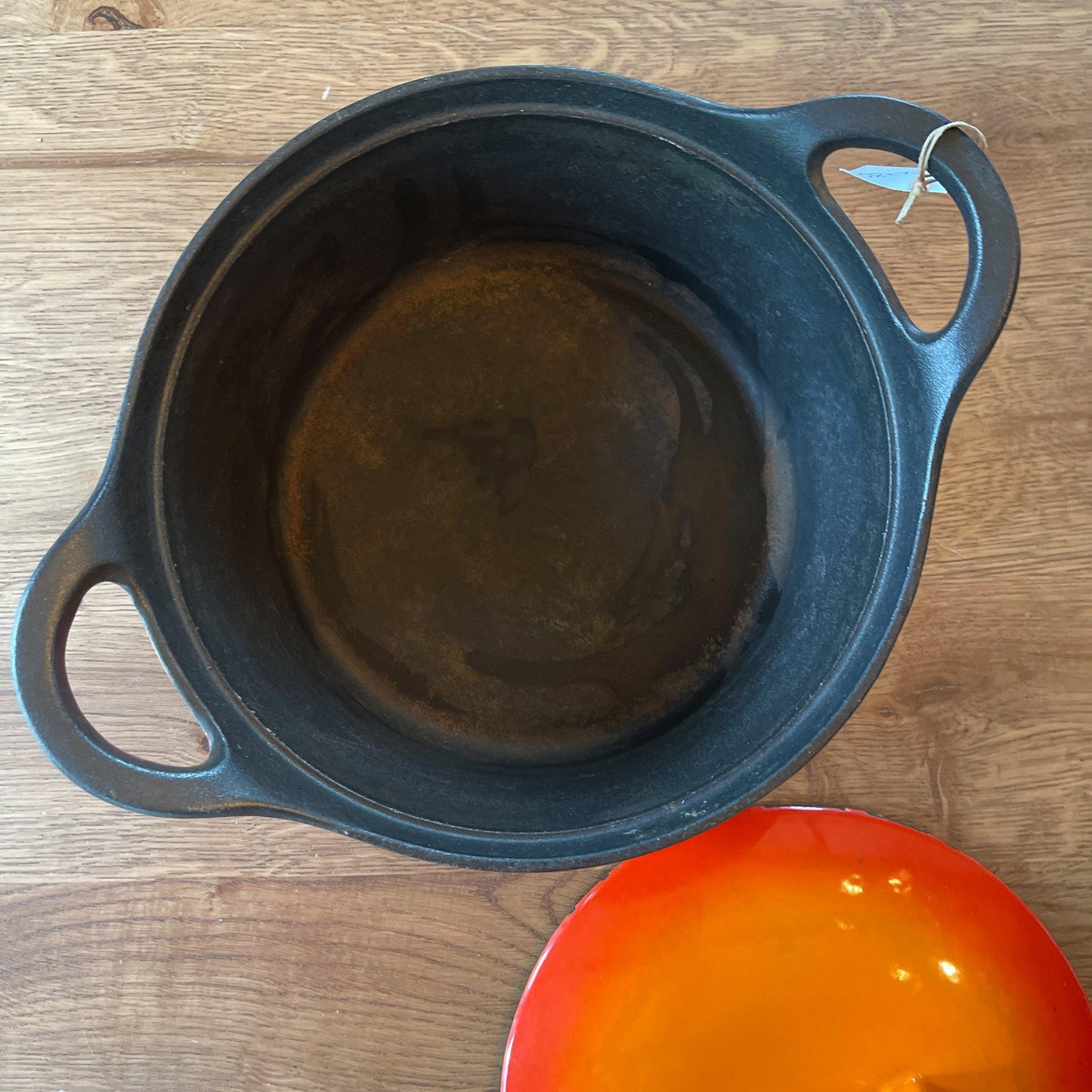 Gietijzeren geëmailleerde braadpan van Hackman - Bamestra Curiosa