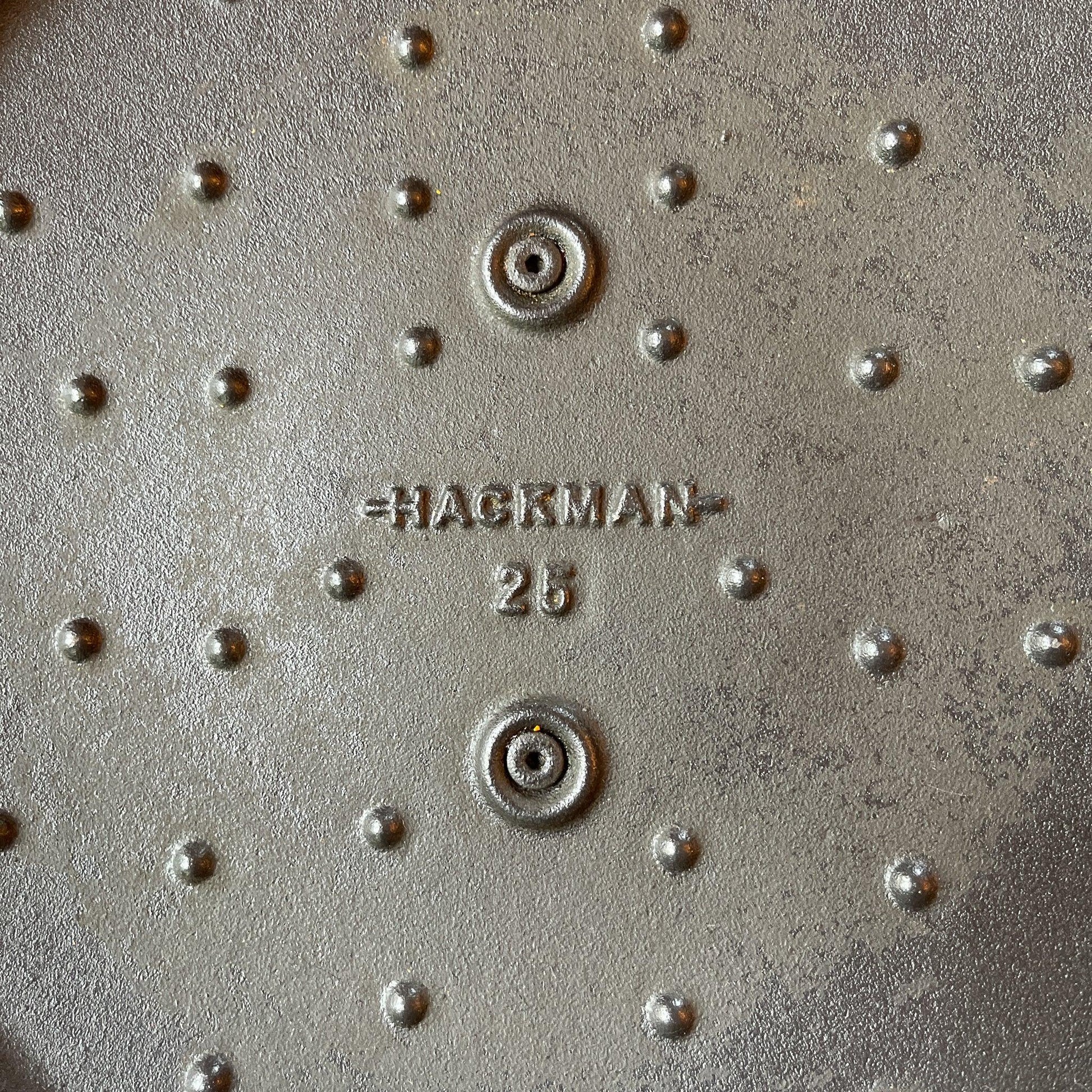 Gietijzeren geëmailleerde braadpan van Hackman - Bamestra Curiosa