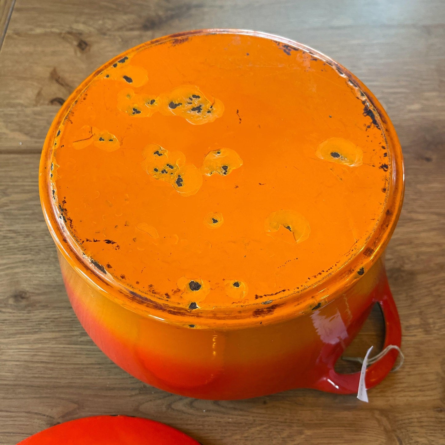 Gietijzeren geëmailleerde braadpan van Hackman - Bamestra Curiosa