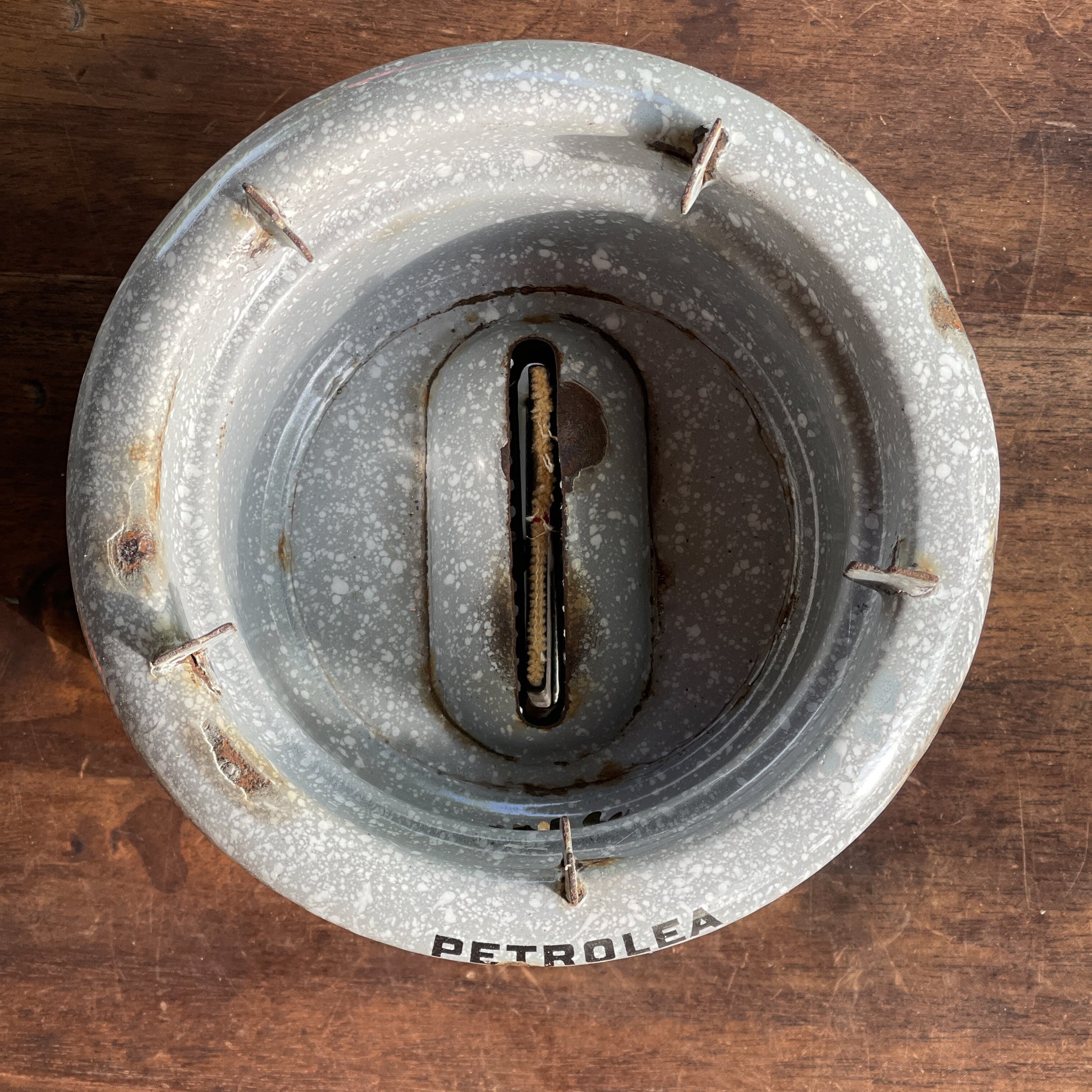 Grijs Gewolkte Original Haller Petroleumstel - The Collectionist