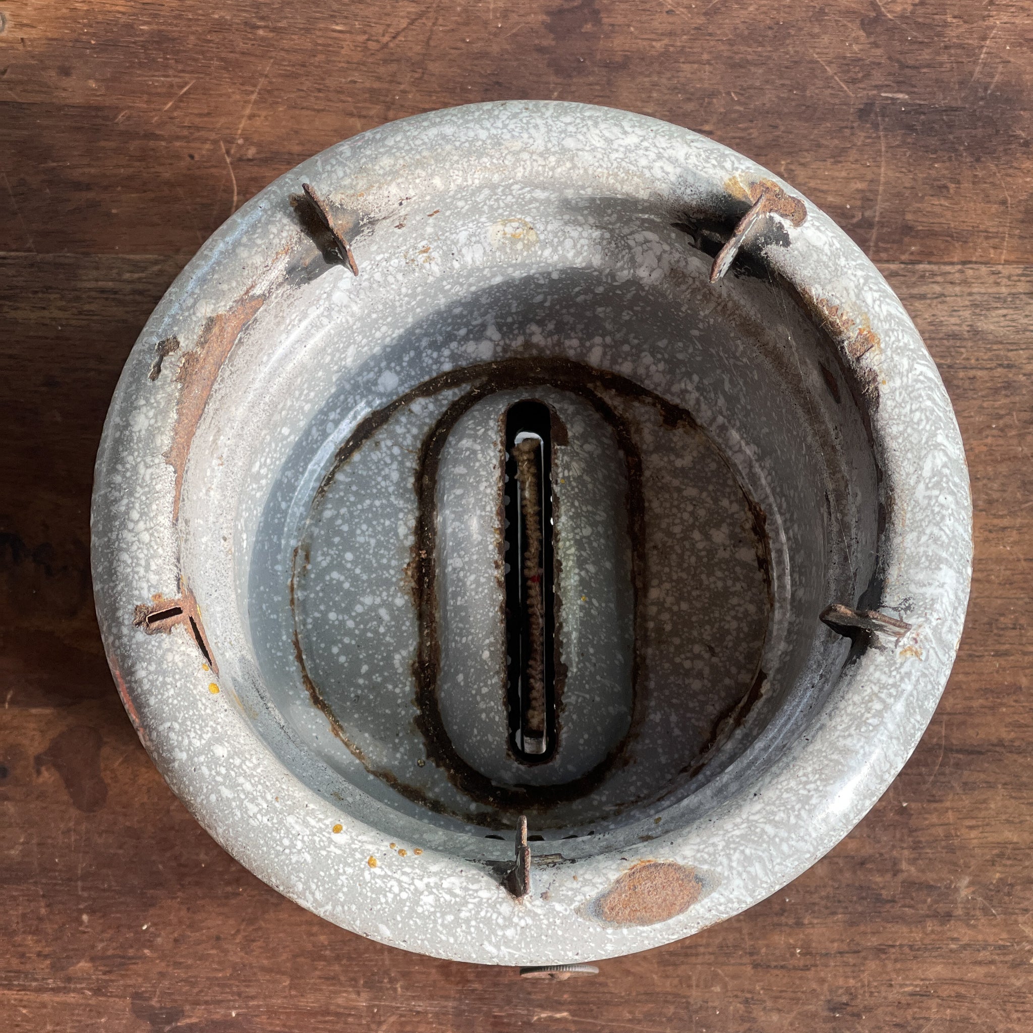 Grijs Gewolkte Original Haller Petroleumstel - The Collectionist