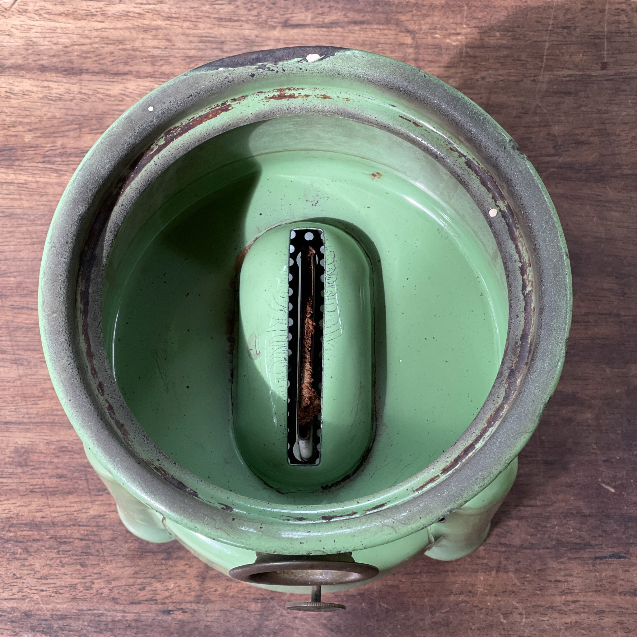 Groene 1 Pits Petroleumstel - The Collectionist
