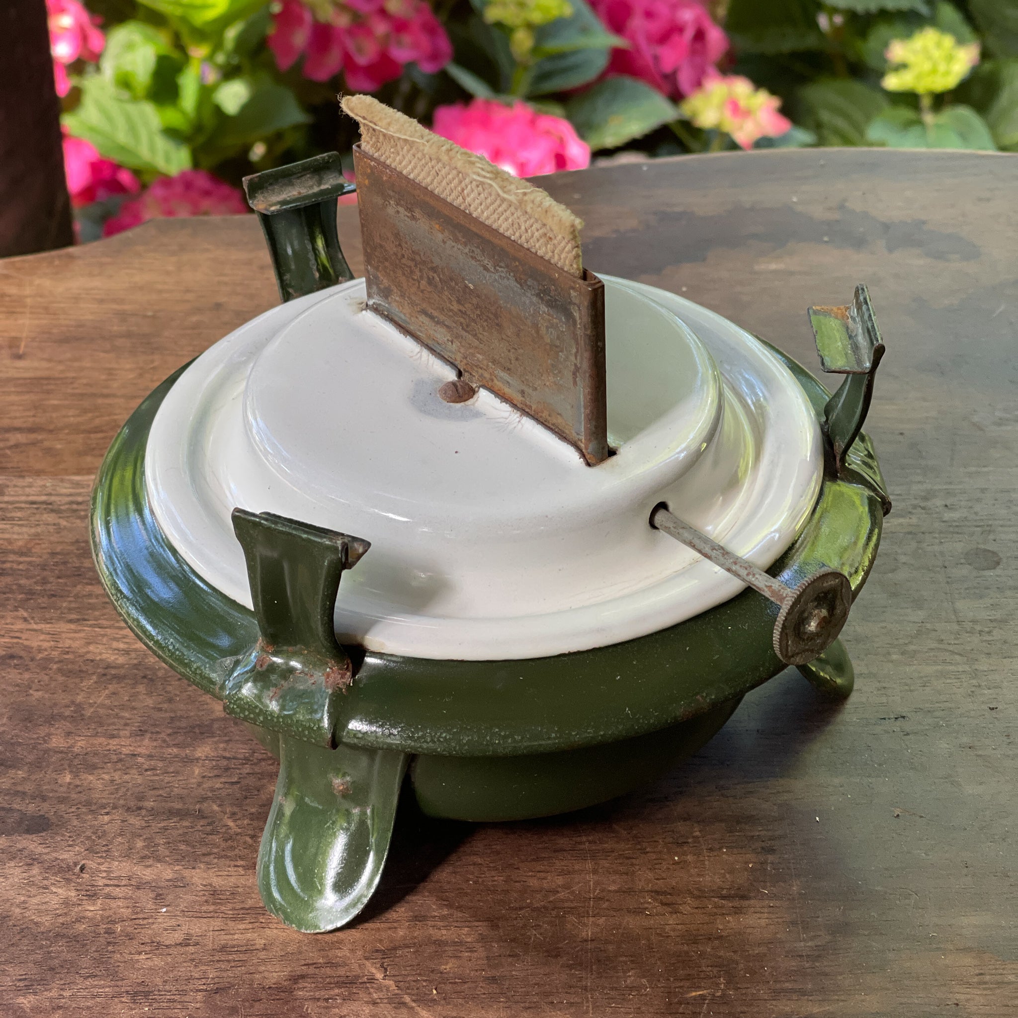 Groene 1 Pits Petroleumstel Original Haller - The Collectionist