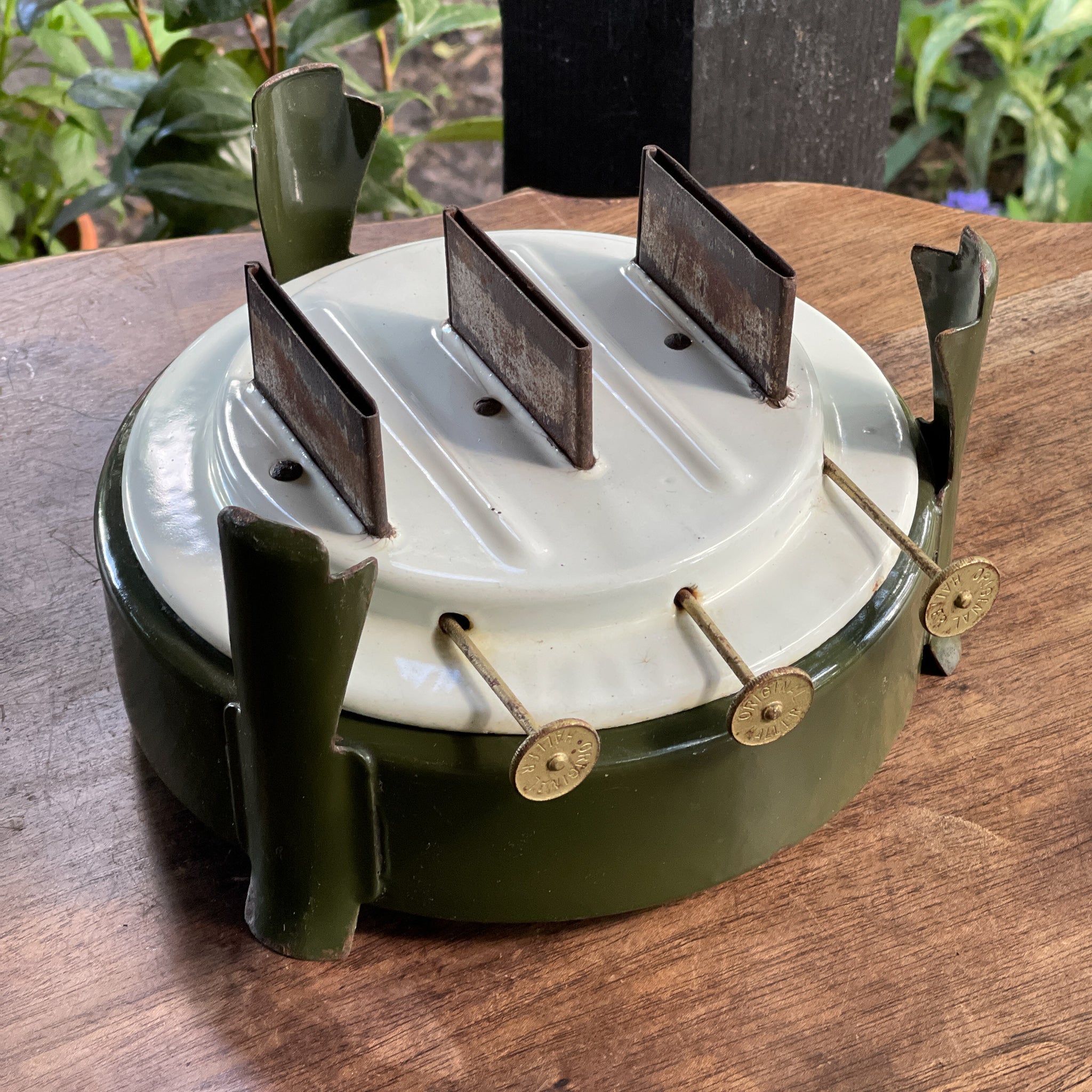 Groene 3 Pits Original Haller Petroleumstel - The Collectionist