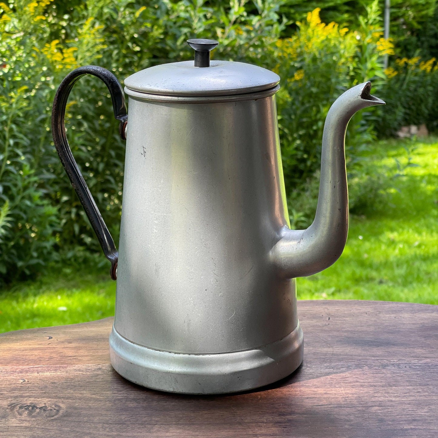Grote aluminium thee / koffiepot - Bamestra Curiosa