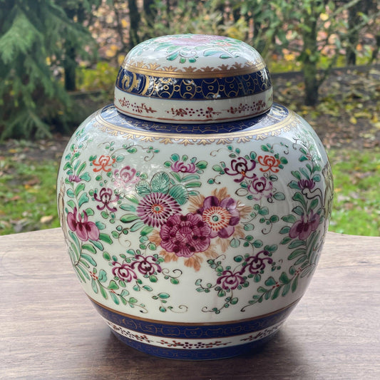 Grote antieke Chinese gemberpot - Bamestra Curiosa