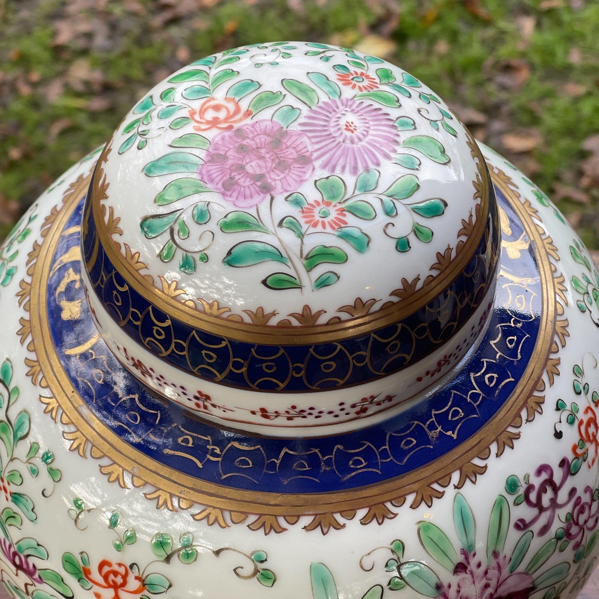 Grote antieke Chinese gemberpot - Bamestra Curiosa