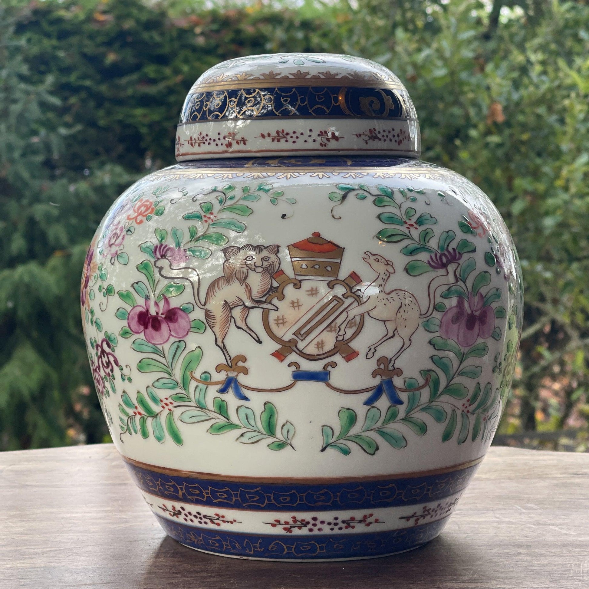 Grote antieke Chinese gemberpot - Bamestra Curiosa