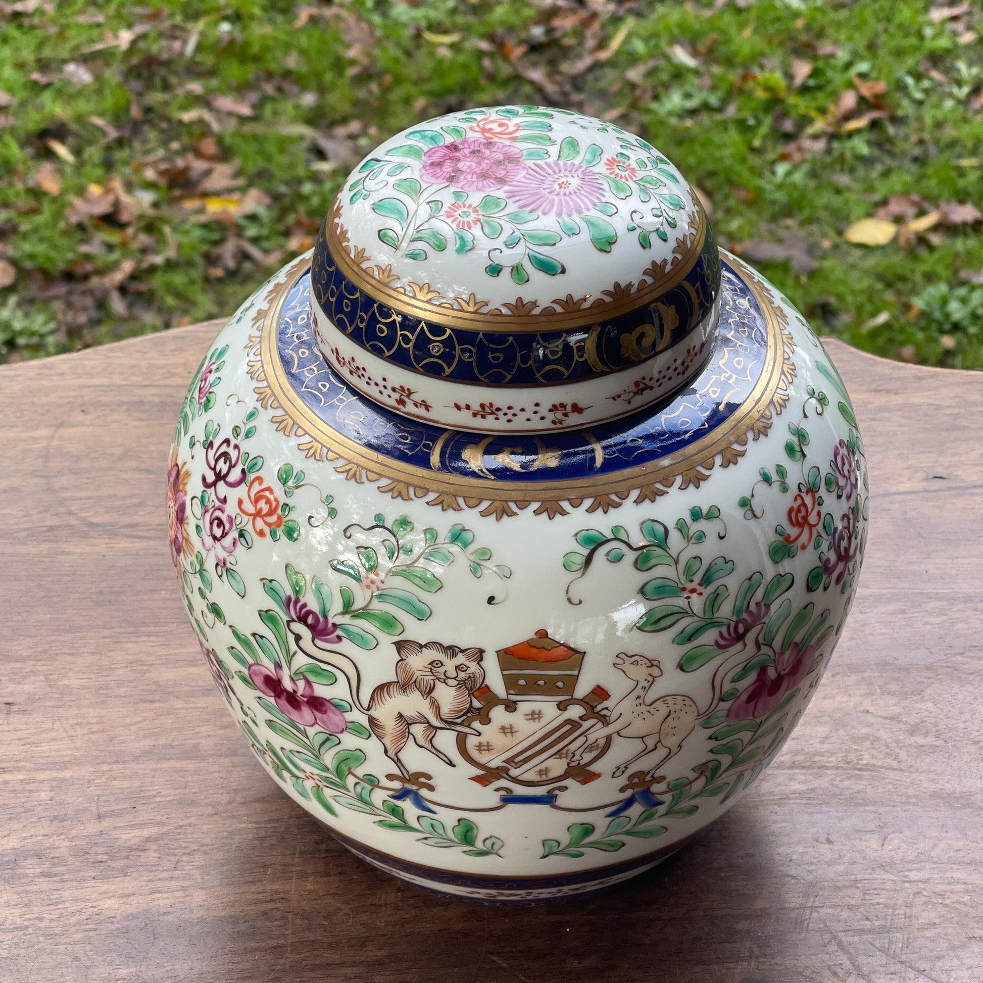 Grote antieke Chinese gemberpot - Bamestra Curiosa