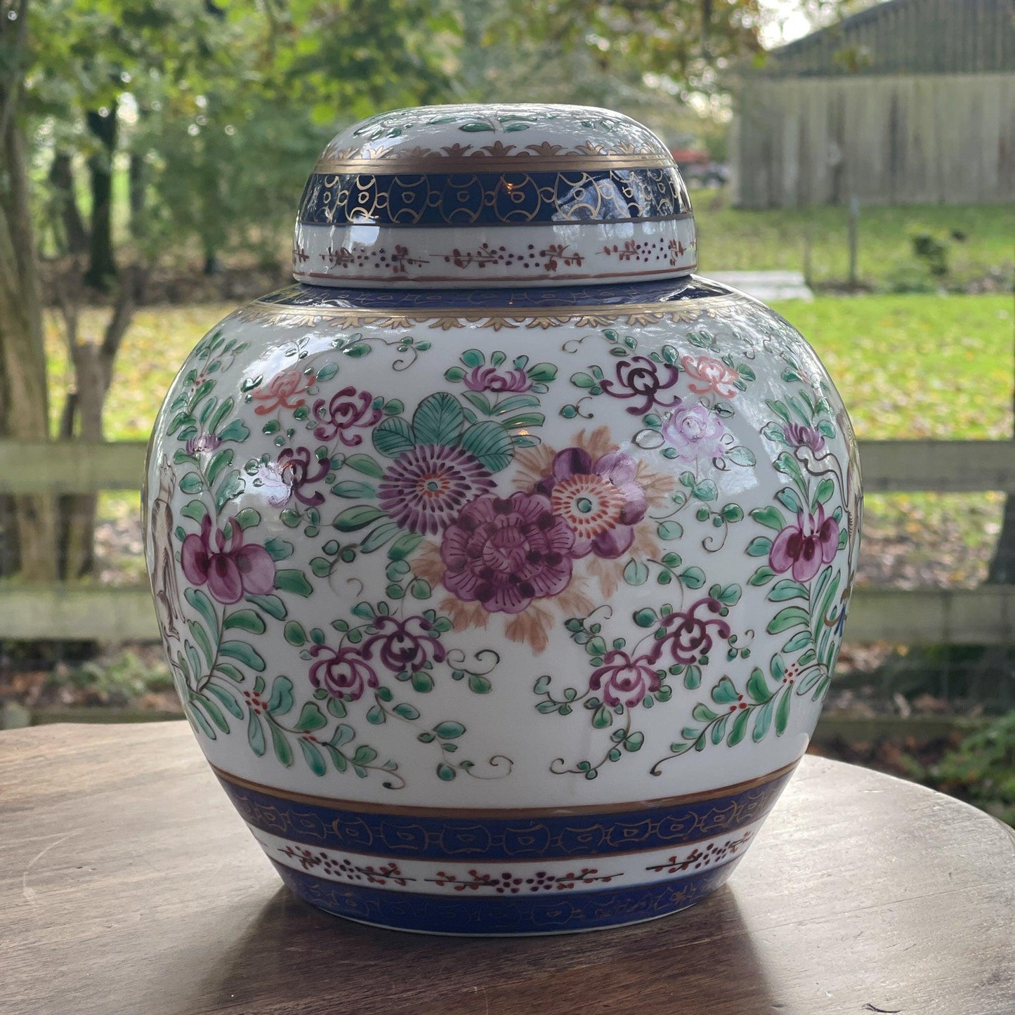 Grote antieke Chinese gemberpot - Bamestra Curiosa