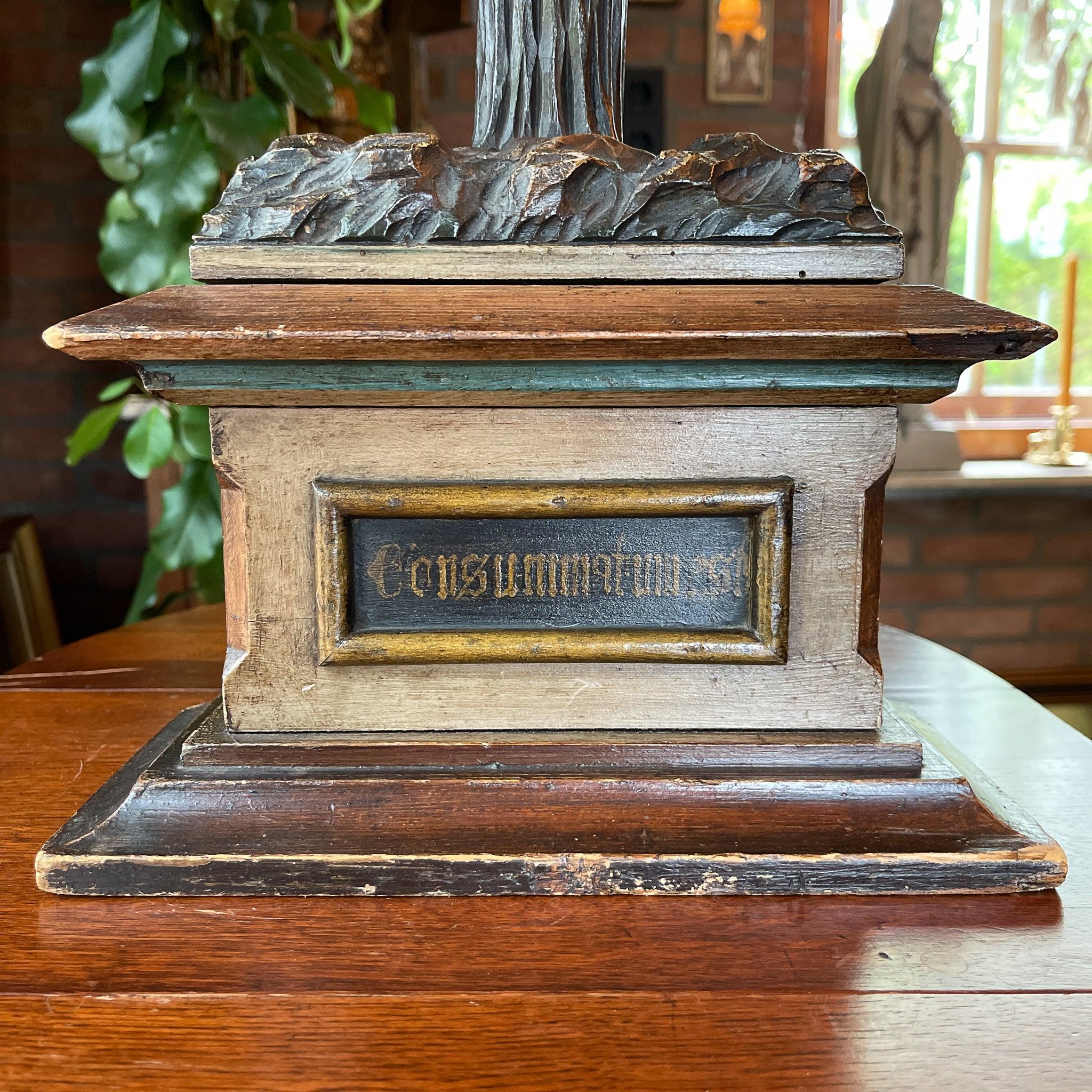 Grote antieke crucifix - The Collectionist