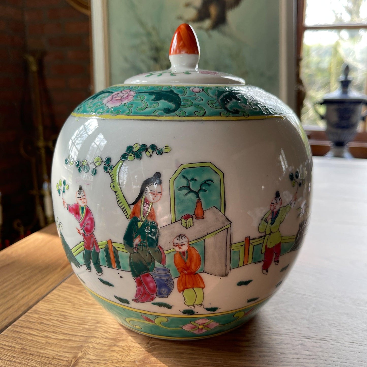 Grote Chinese gemberpot - Bamestra Curiosa