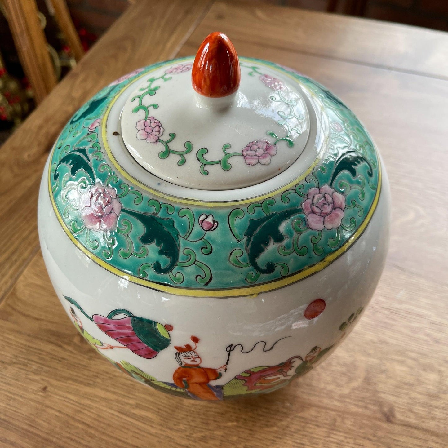 Grote Chinese gemberpot - Bamestra Curiosa