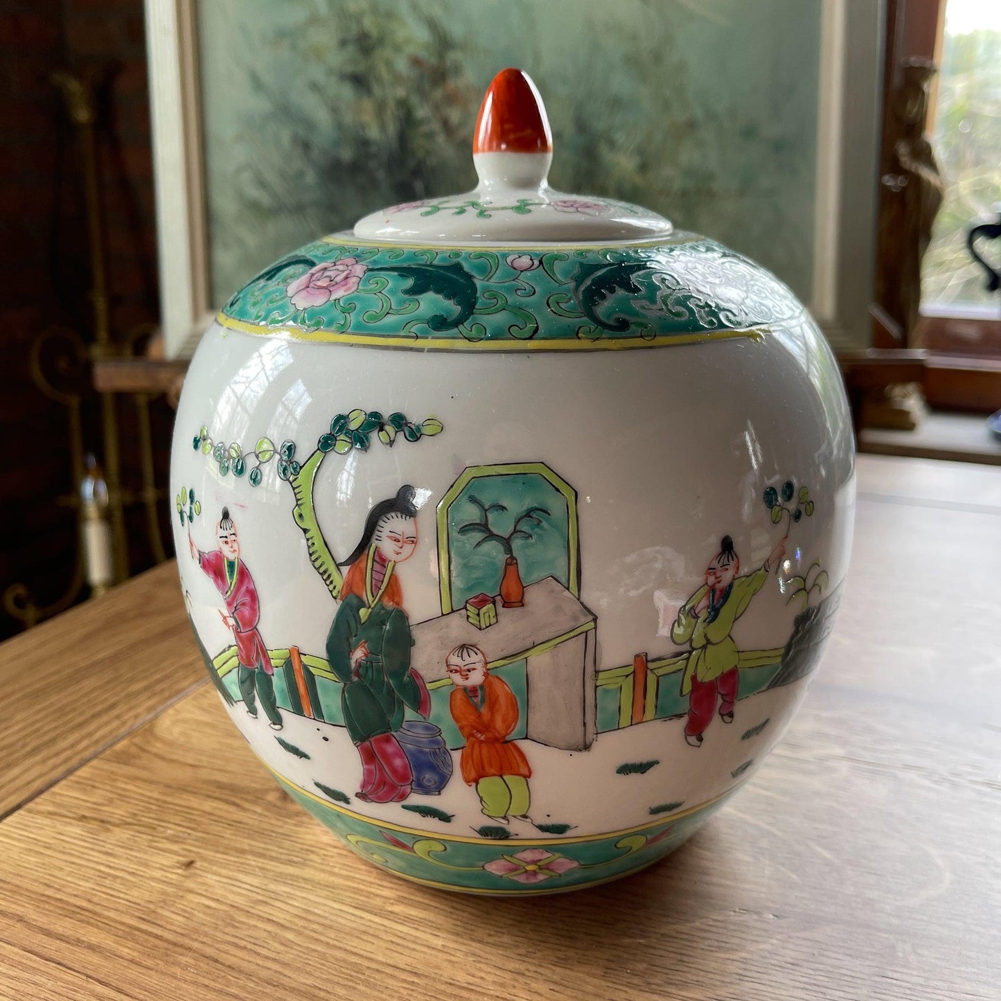 Grote Chinese gemberpot - Bamestra Curiosa