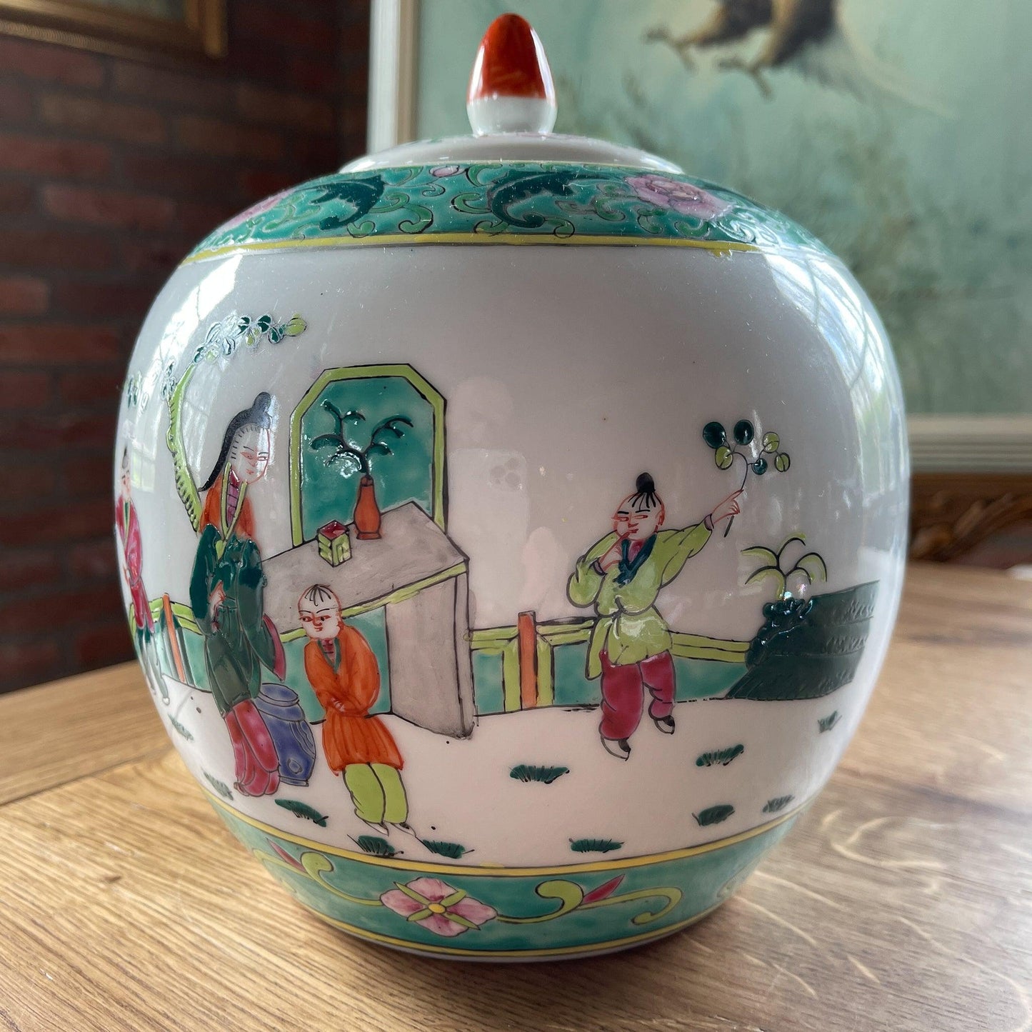 Grote Chinese gemberpot - Bamestra Curiosa