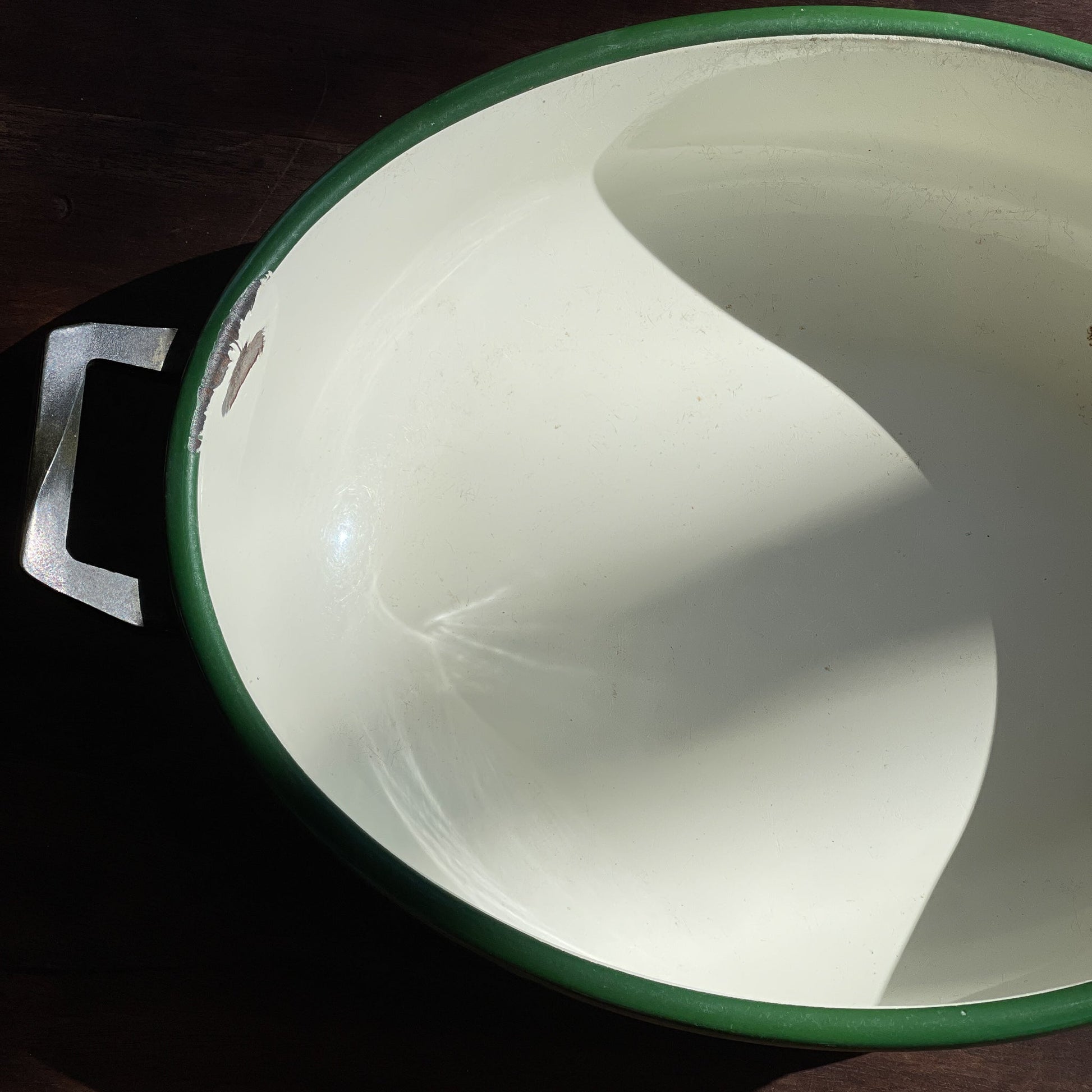 Grote Emaille Ovale Schaal - The Collectionist