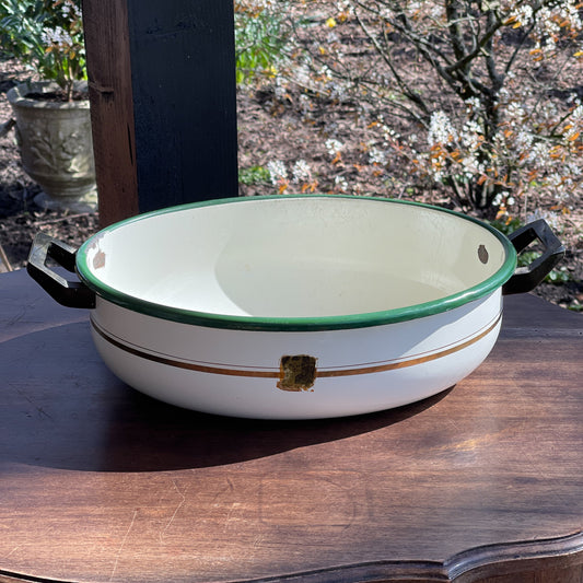 Grote Emaille Ovale Schaal - The Collectionist