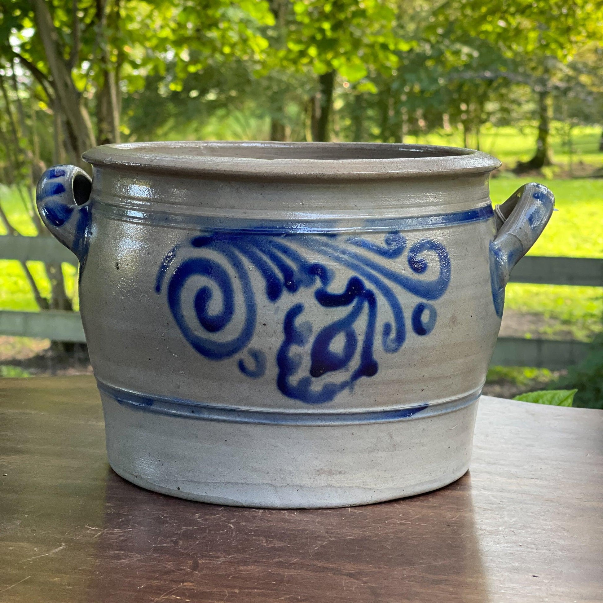 Grote Keuls aardewerk pot / bloempot - Bamestra Curiosa