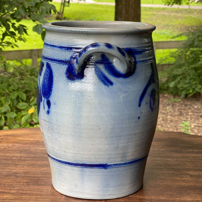 Grote Keuls aardewerk voorraadpot / vaas / bloempot - Bamestra Curiosa