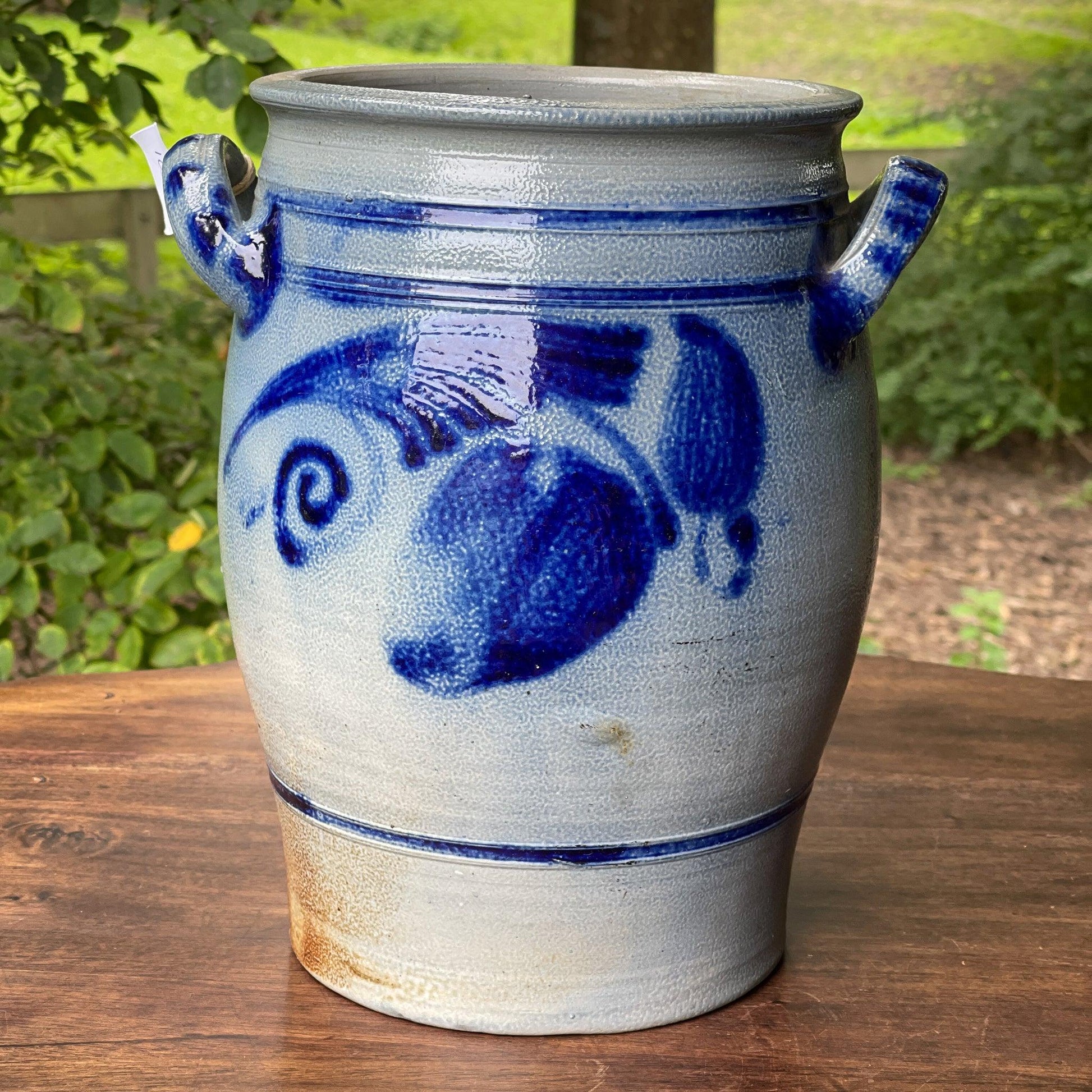 Grote Keuls aardewerk voorraadpot / vaas / bloempot - Bamestra Curiosa