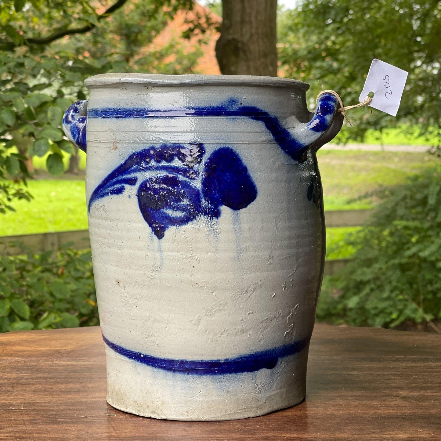 Grote Keulse aardewerk pot / bloempot - Bamestra Curiosa