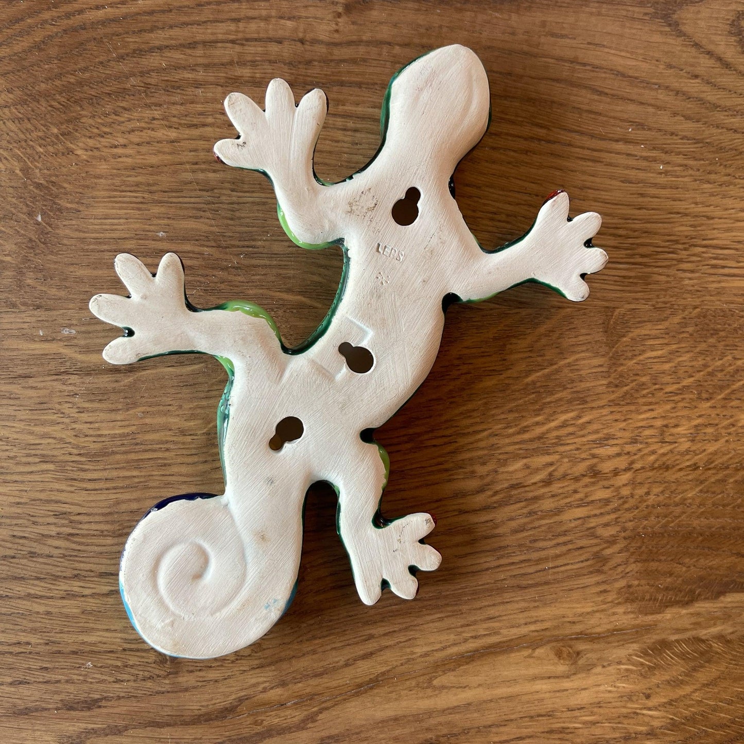 Hagedis van keramiek - Bamestra Curiosa