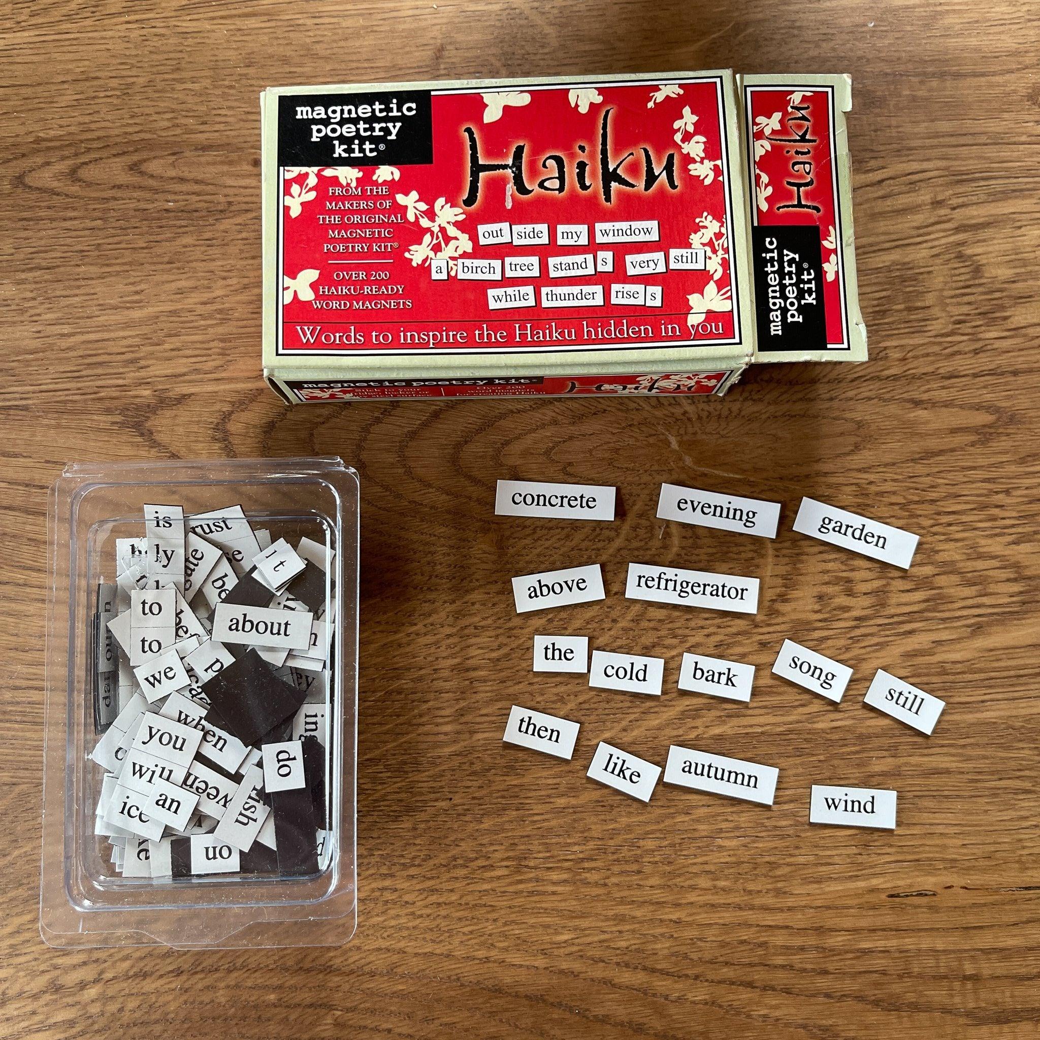 Haiku Magnetic Poetry Kit - The Collectionist