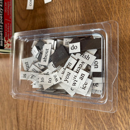 Haiku Magnetic Poetry Kit - Bamestra Curiosa