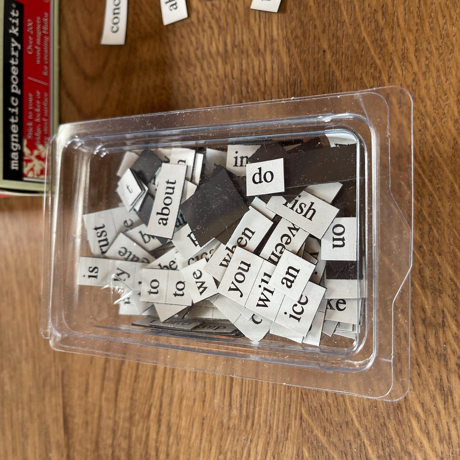 Haiku Magnetic Poetry Kit - Bamestra Curiosa