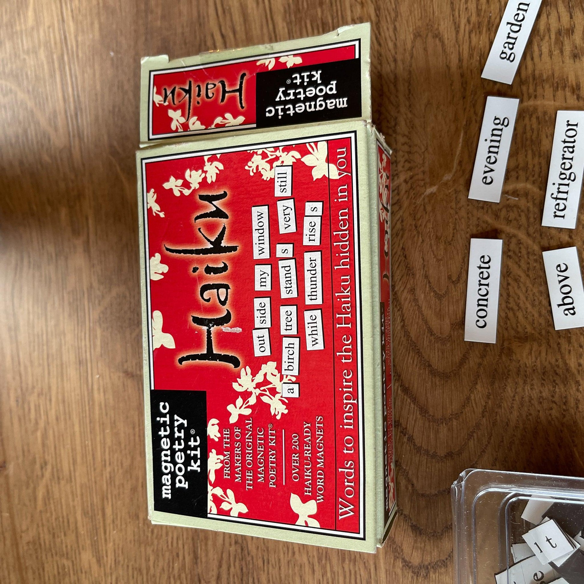 Haiku Magnetic Poetry Kit - Bamestra Curiosa