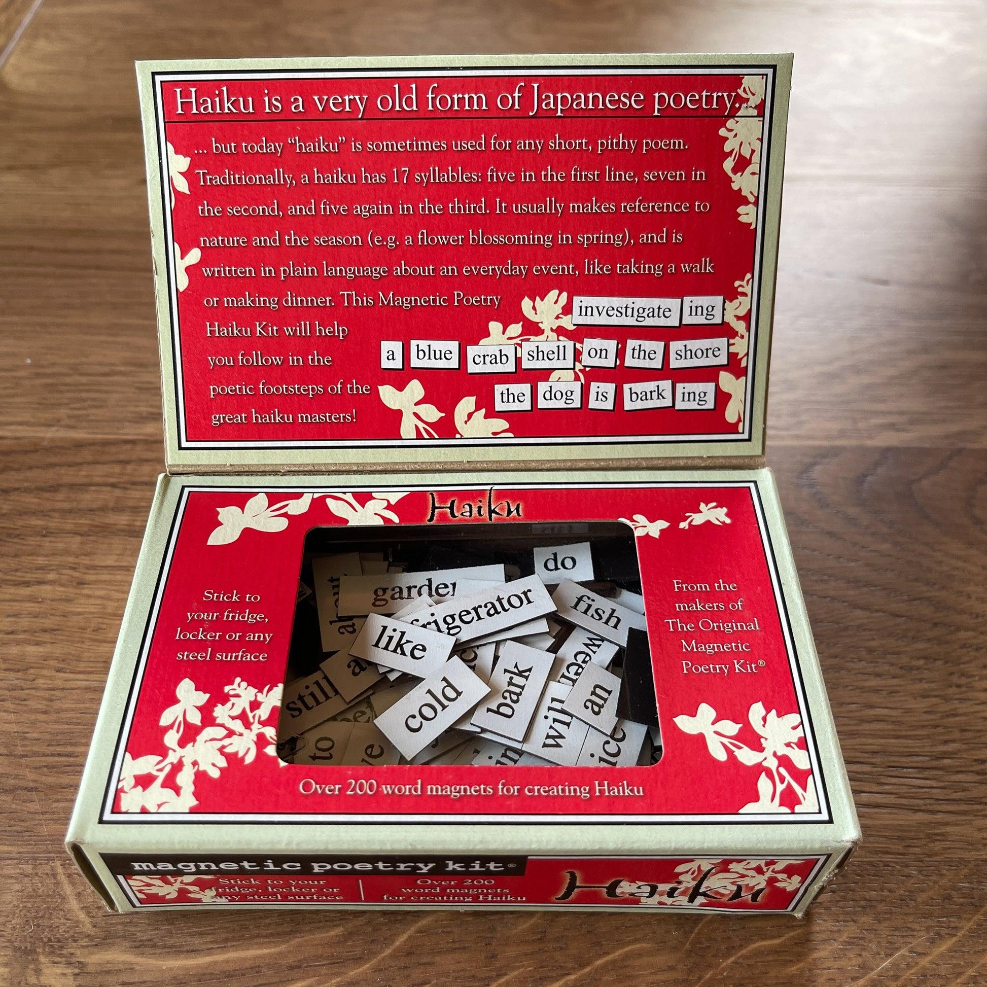 Haiku Magnetic Poetry Kit - Bamestra Curiosa