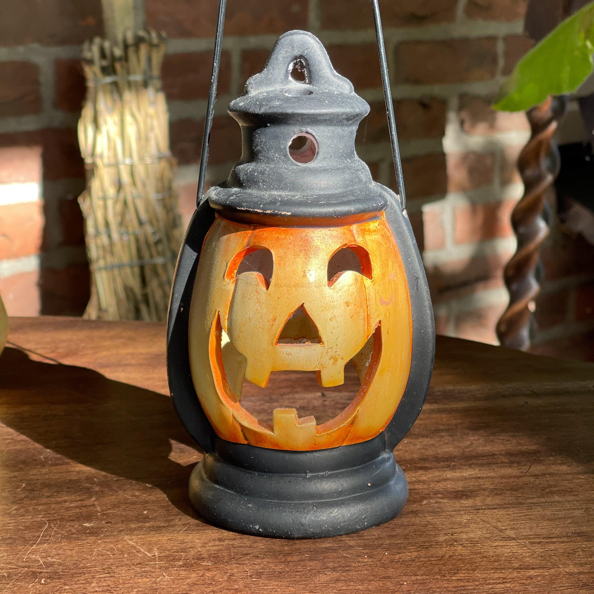 Halloween pompoen theelichtje - The Collectionist