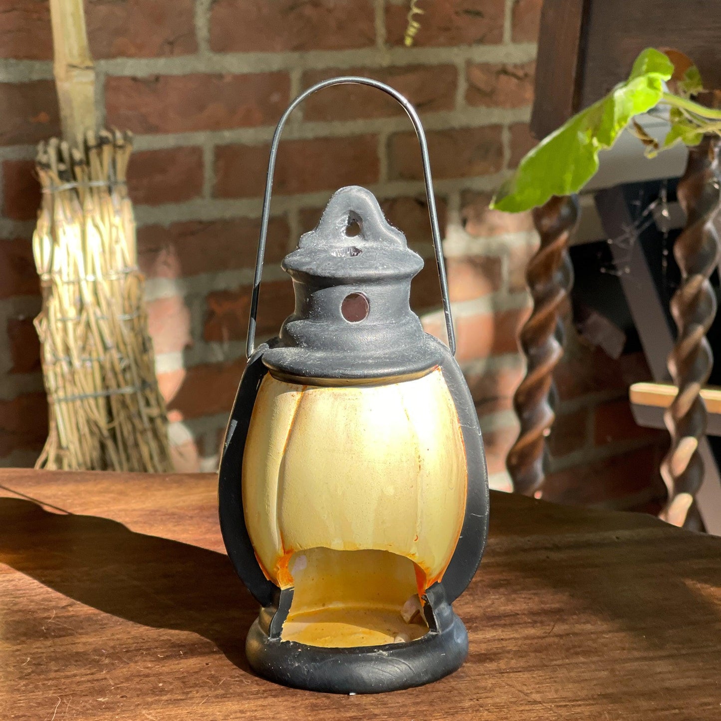 Halloween pompoen theelichtje - Bamestra Curiosa