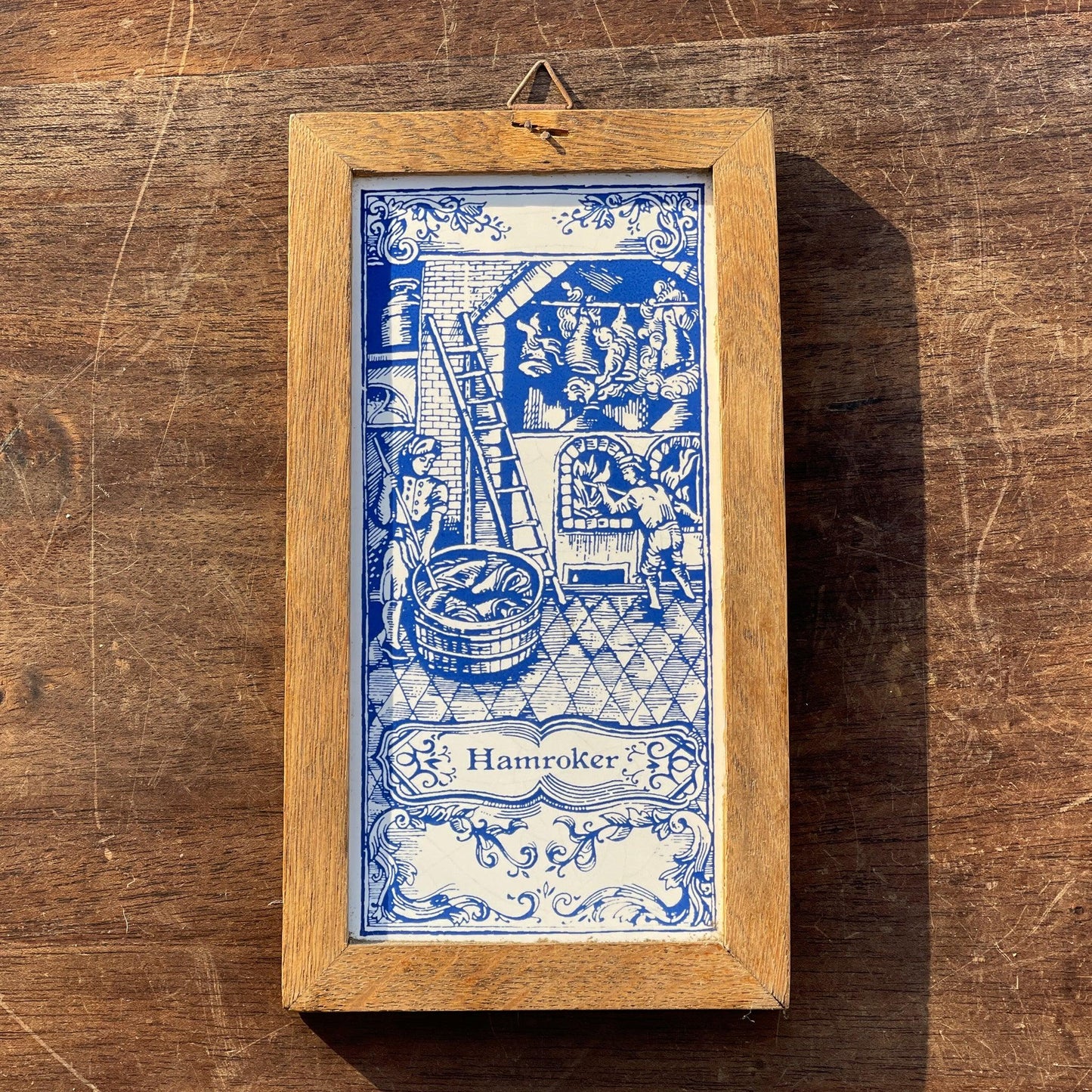 Delfts Blauwe Tegel Hamroker van Sphinx Maastricht - Bamestra Curiosa