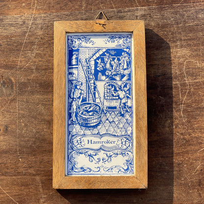 Delfts Blauwe Tegel Hamroker van Sphinx Maastricht - Bamestra Curiosa