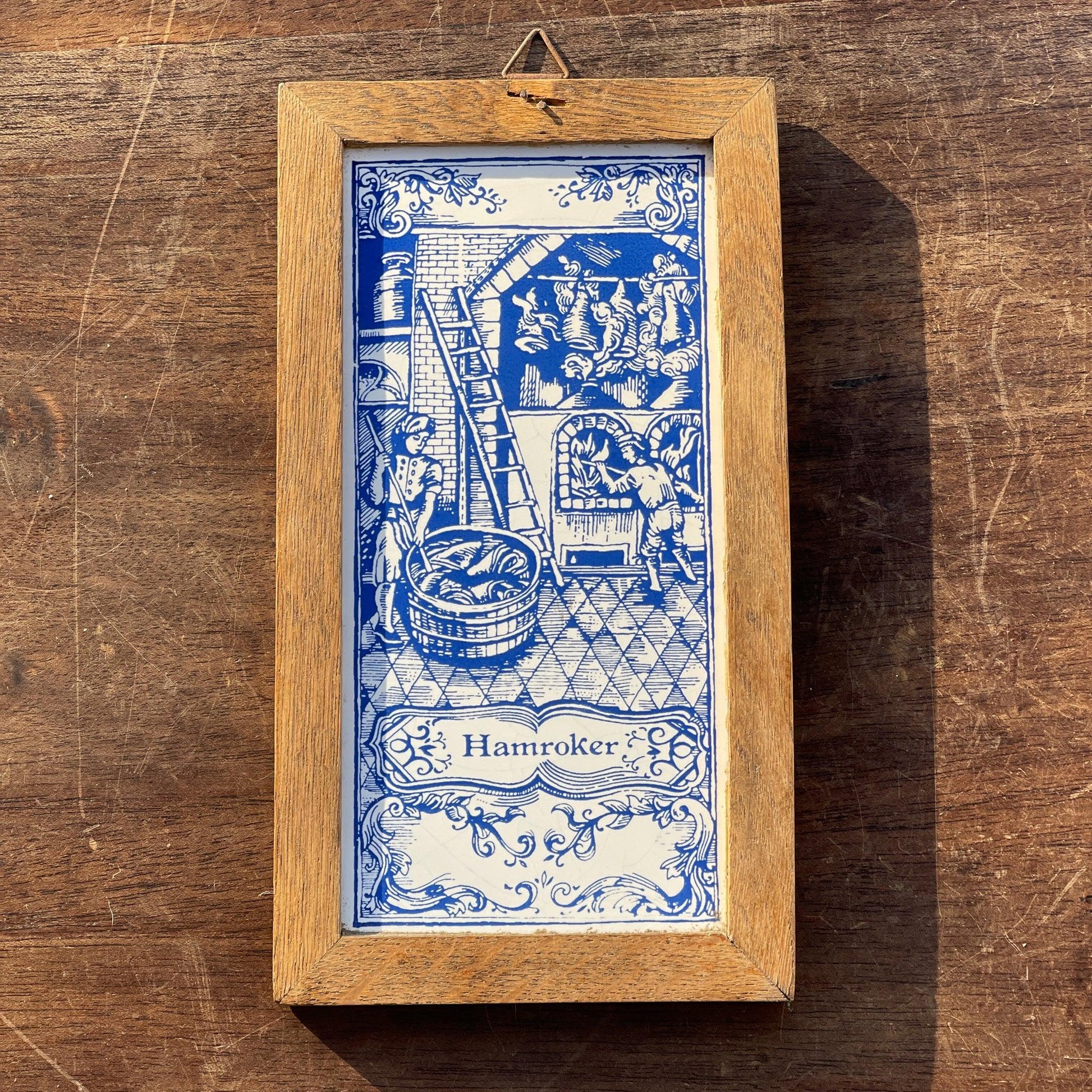 Delfts Blauwe Tegel Hamroker van Sphinx Maastricht - Bamestra Curiosa