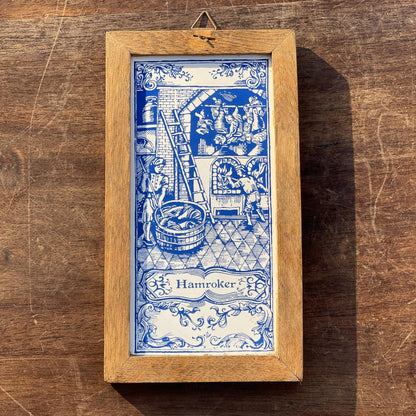 Delfts Blauwe Tegel Hamroker van Sphinx Maastricht - Bamestra Curiosa