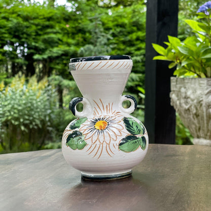 Handgeschilderd aardewerk vaasje - Bamestra Curiosa