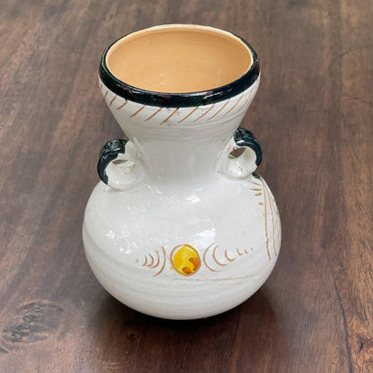 Handgeschilderd aardewerk vaasje - Bamestra Curiosa