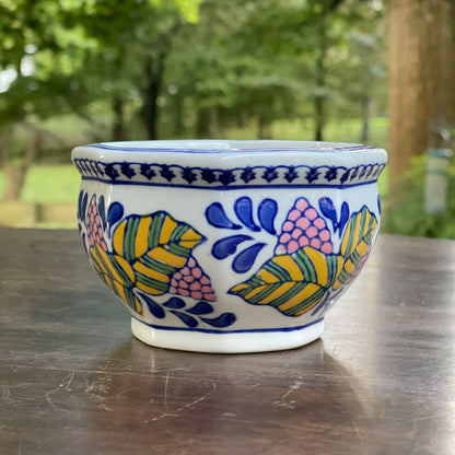 Handgeschilderd bloempotje - Bamestra Curiosa