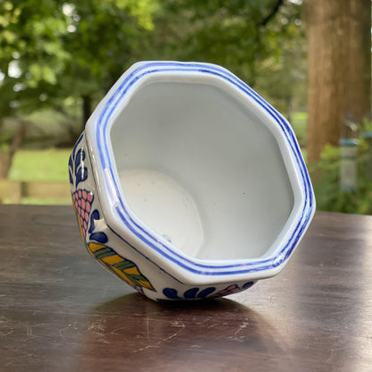 Handgeschilderd bloempotje - Bamestra Curiosa