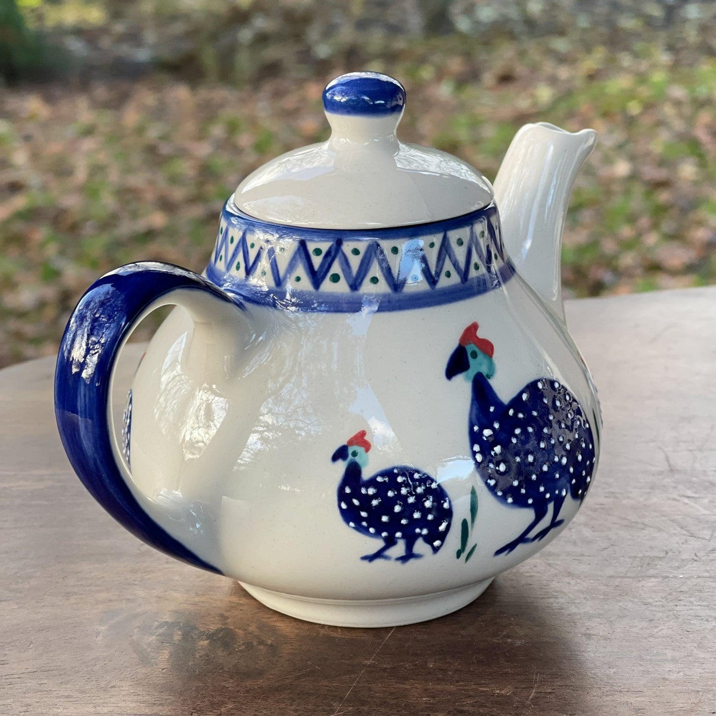 Handgeschilderd theepotje uit Zuid Afrika - The Collectionist