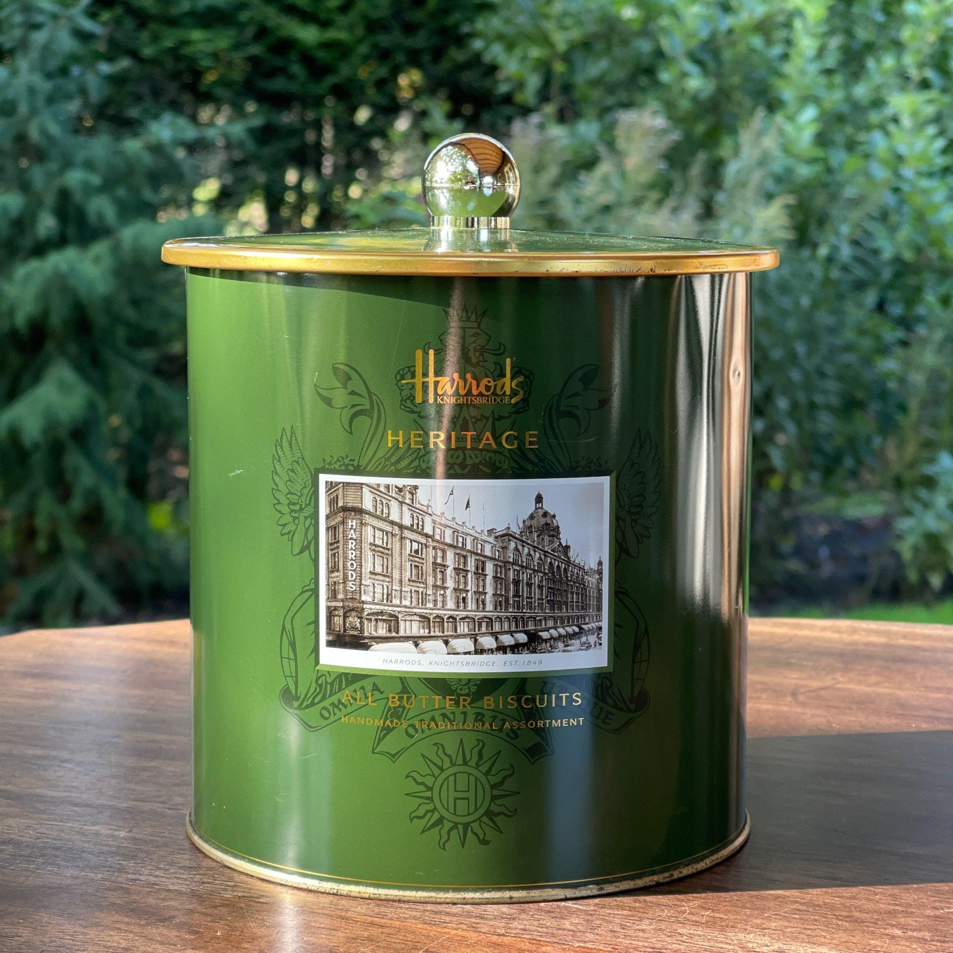 Harrods All Butter Biscuits koekblik - Bamestra Curiosa