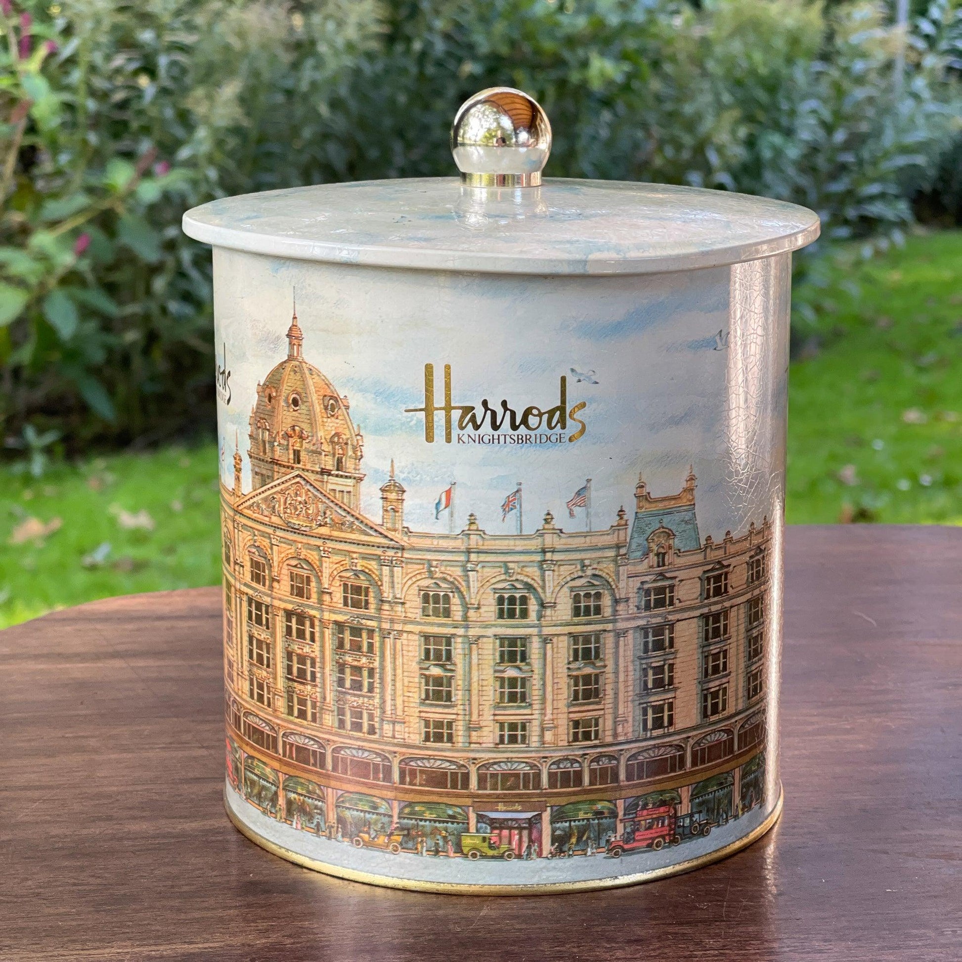 Harrods English Biscuit koekblik - Bamestra Curiosa